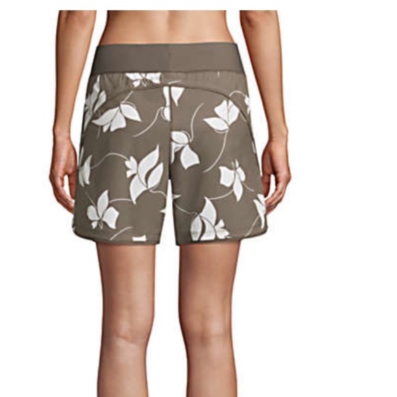 5" Quick Dry Elastic Waist Board Shorts Swim - Picture 7 of 10